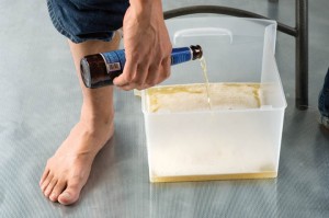soak feet